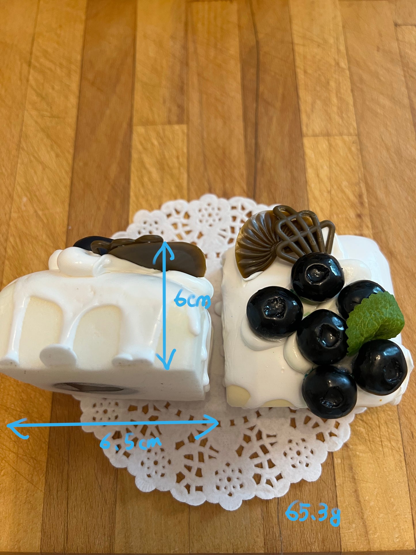 Blue Berry White Chocolate Cake