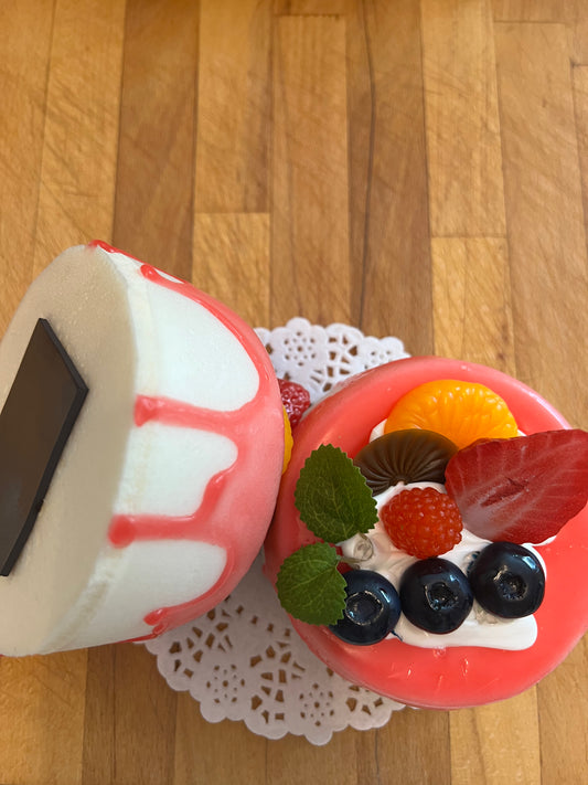 Large Strawberry Cake