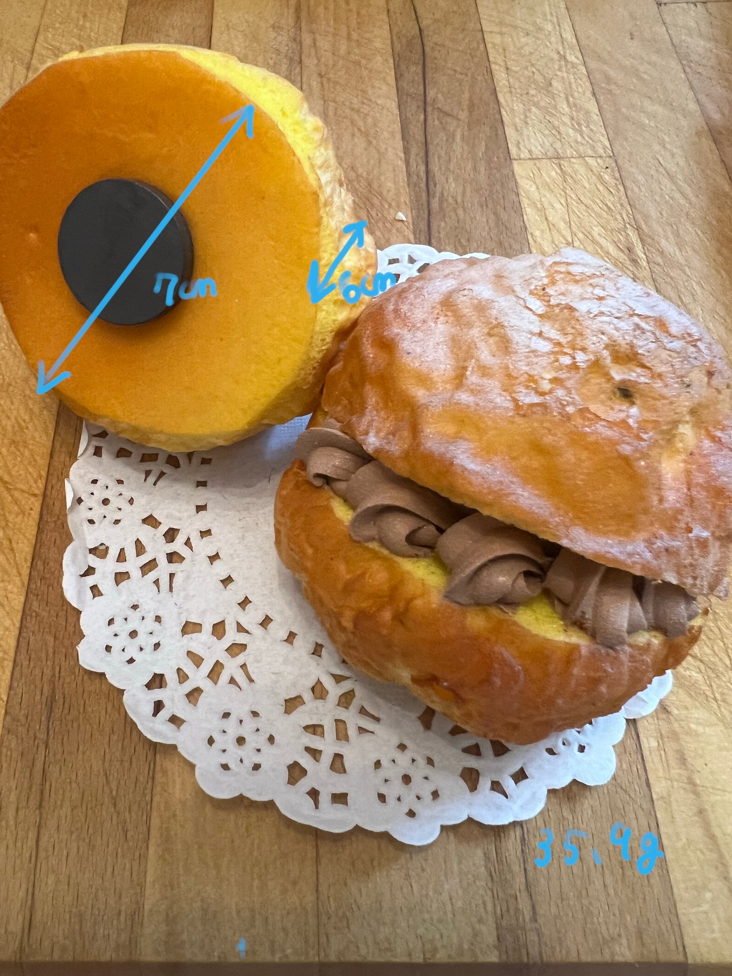 Chocolate Cream Puff