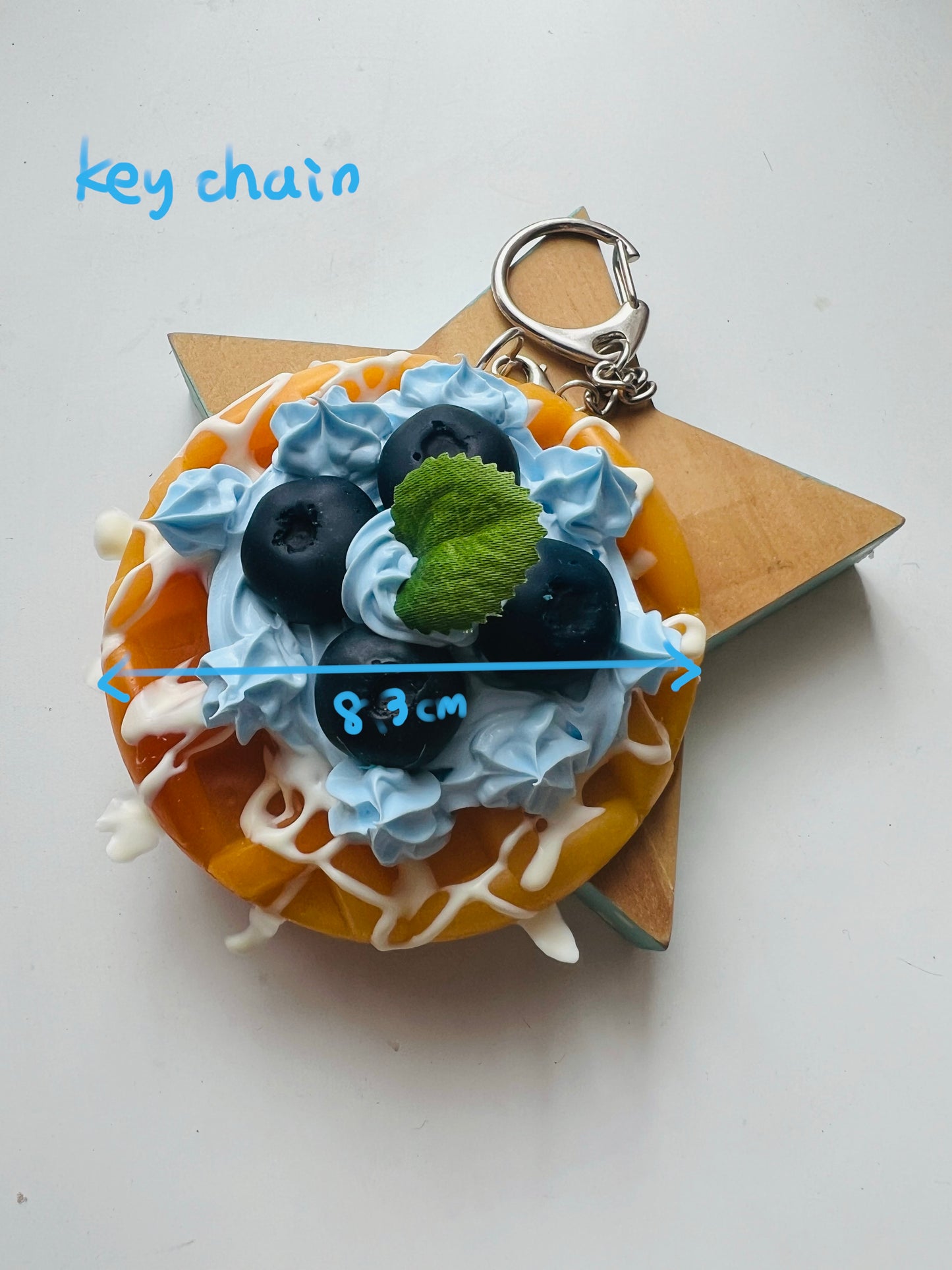 Waffle Keychain Kit Set