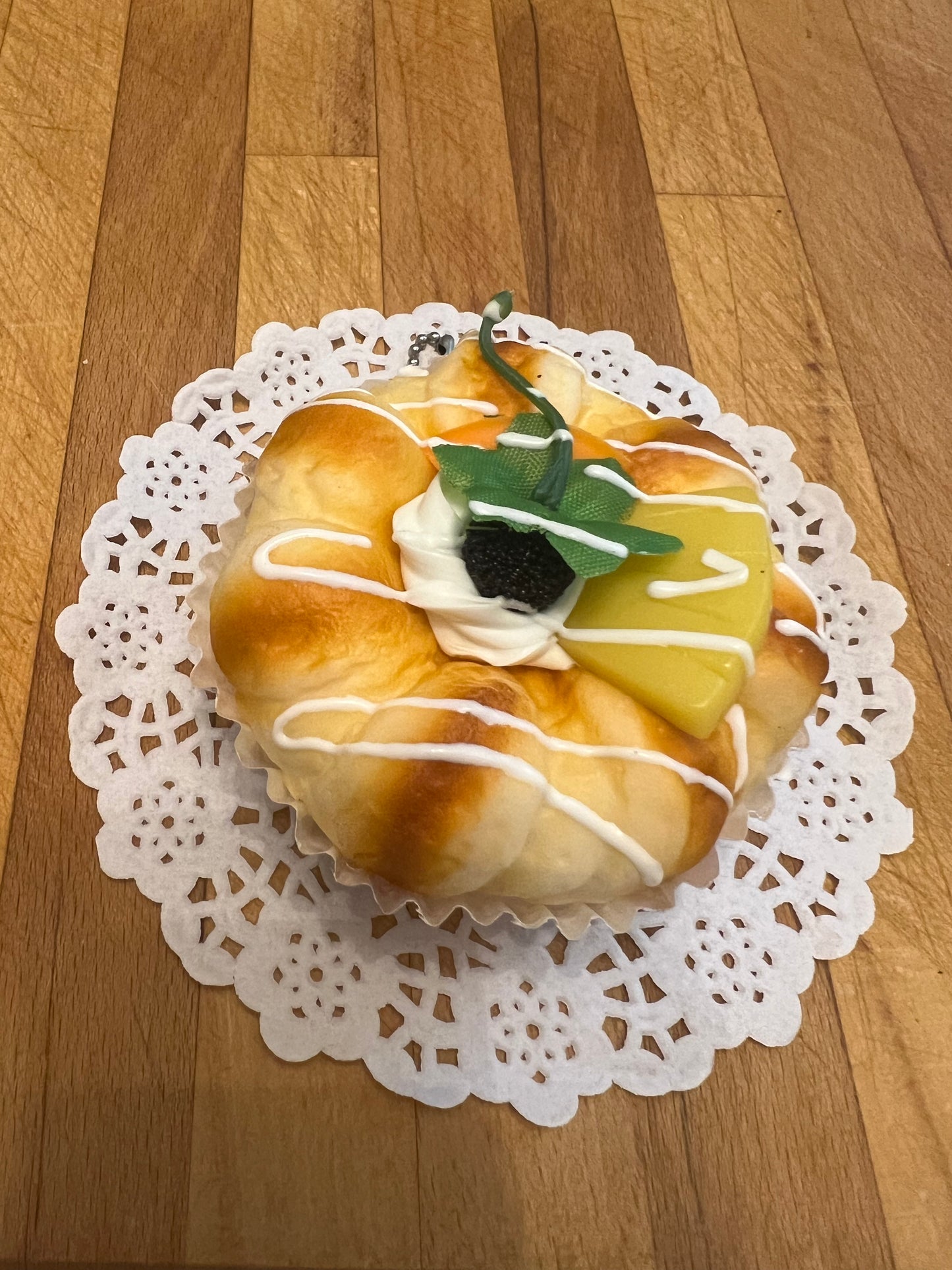 Pineapple and Berry Danish