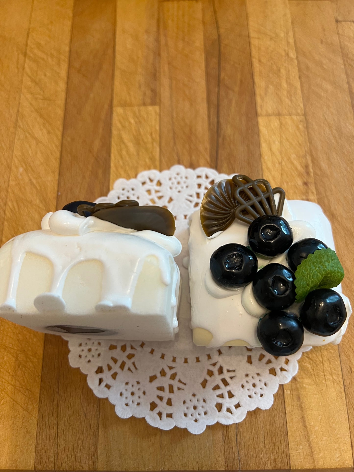 Blue Berry White Chocolate Cake