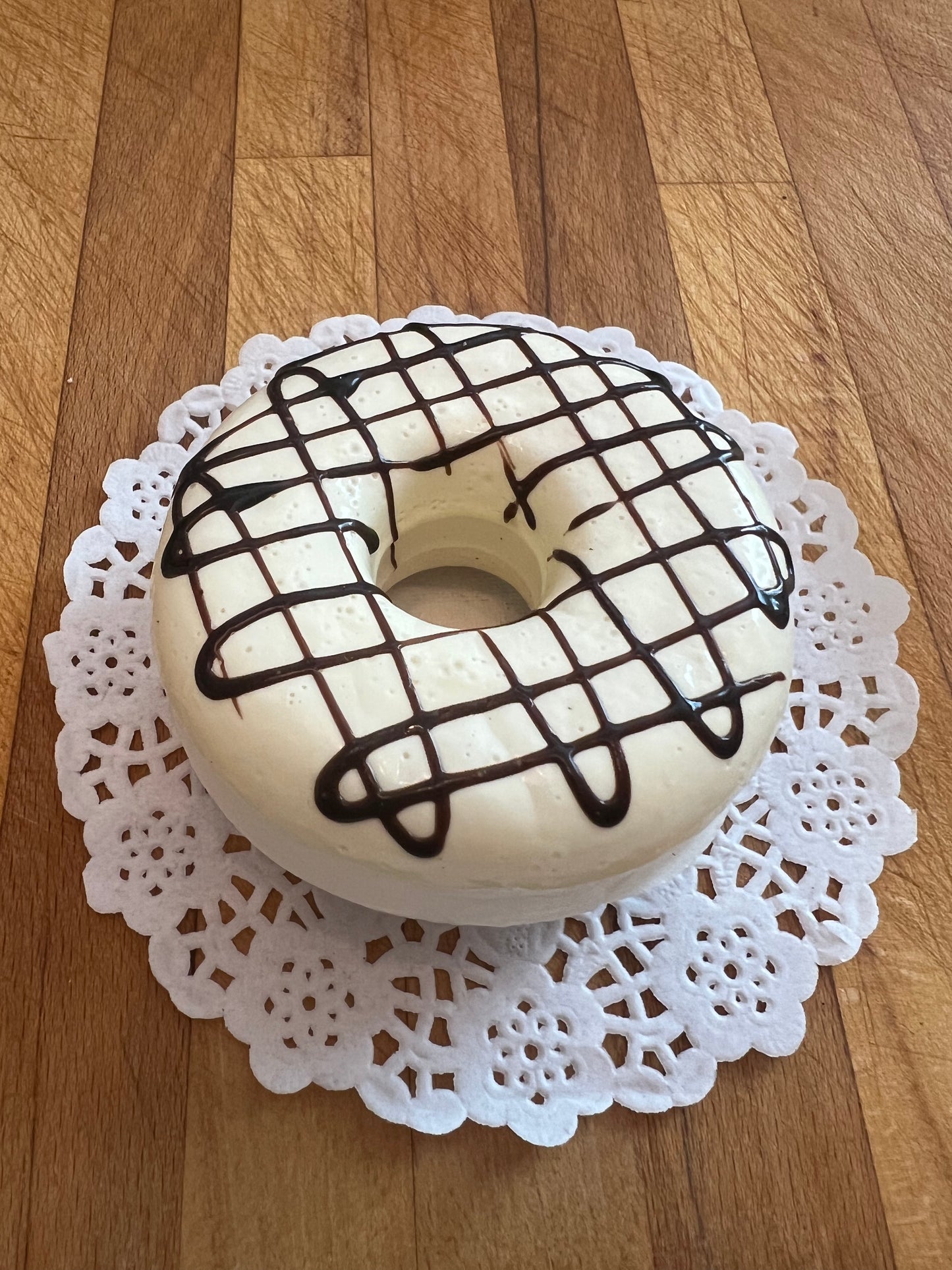 White Chocolate Doughnut