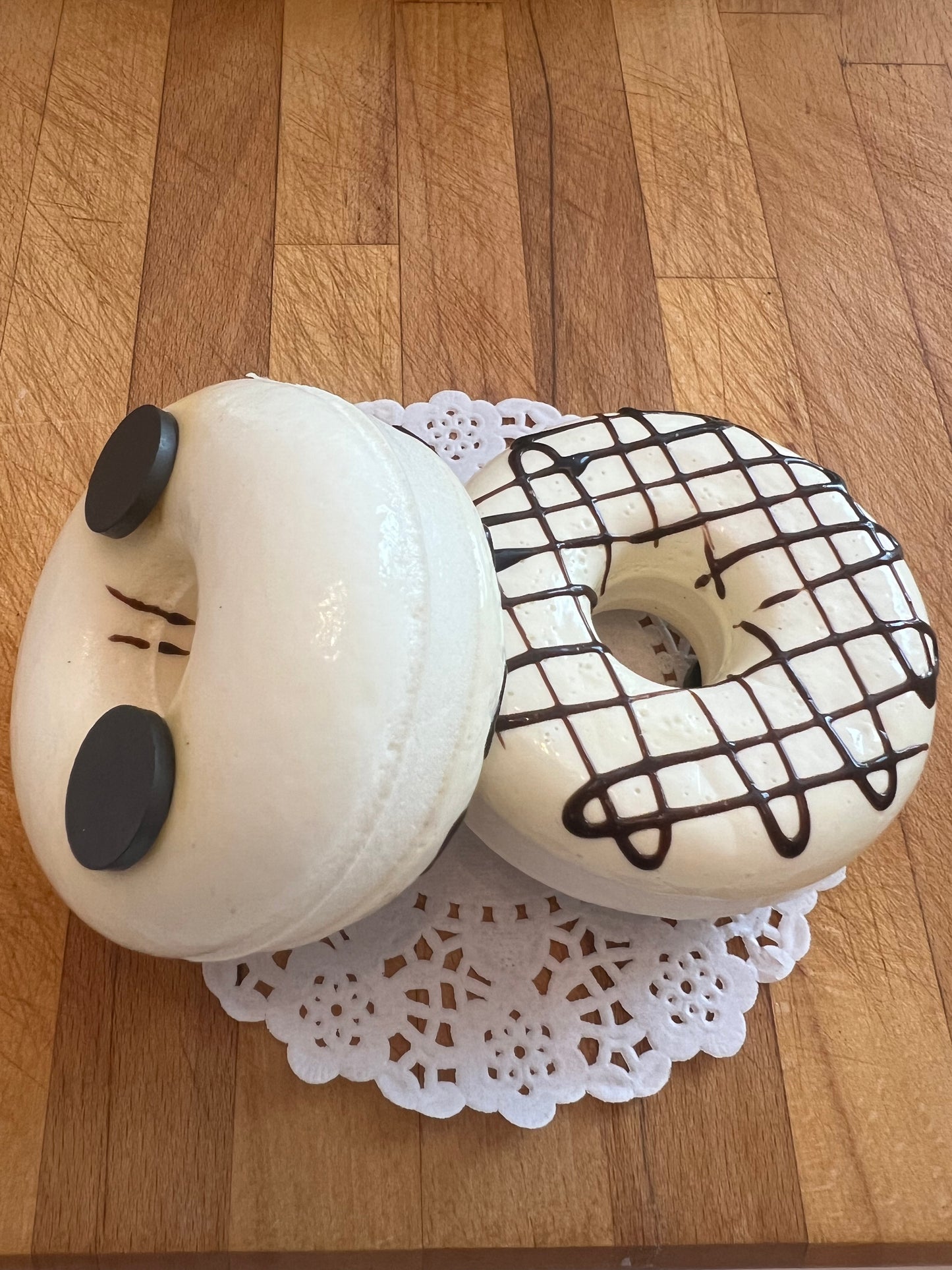 White Chocolate Doughnut