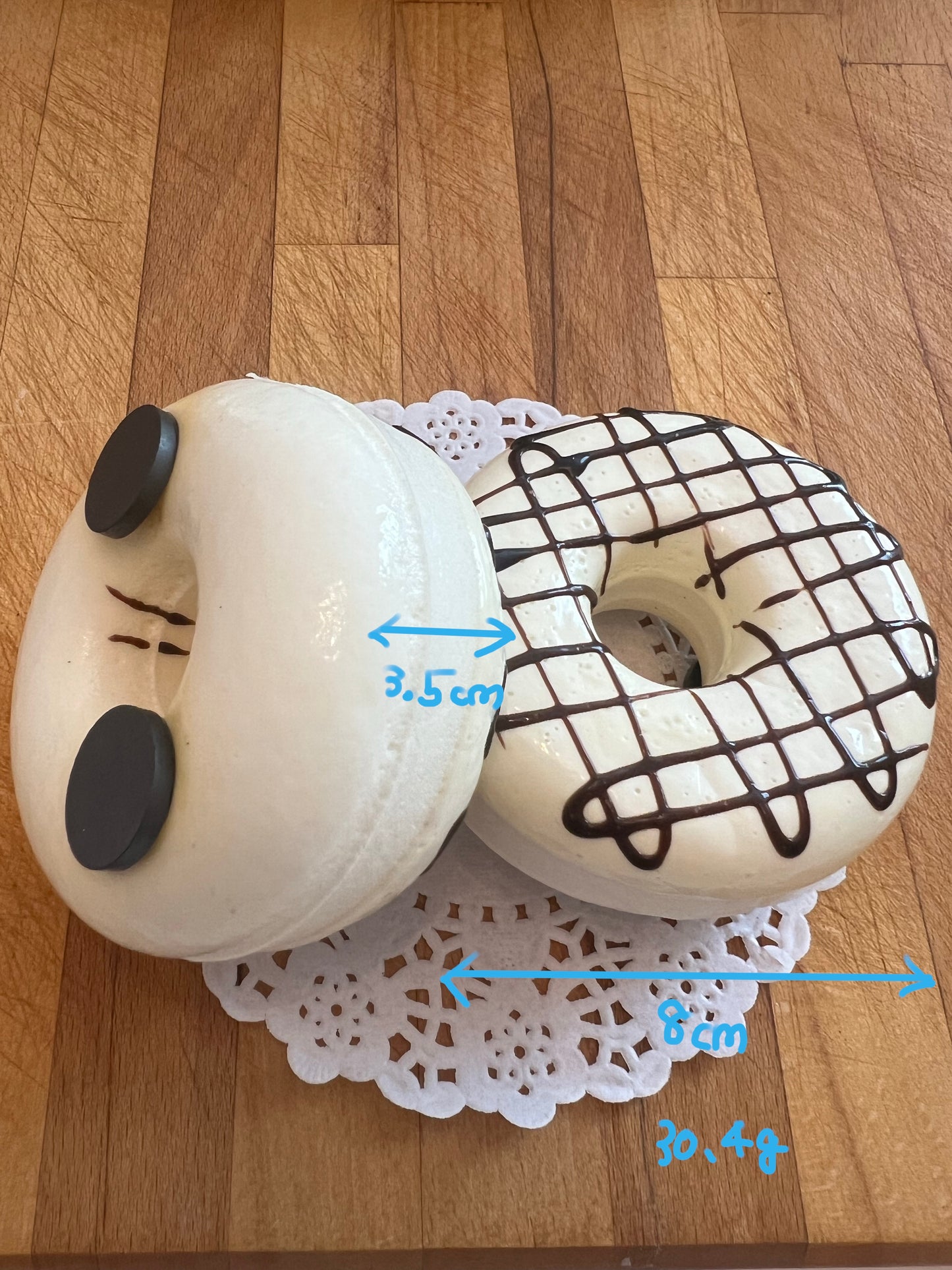White Chocolate Doughnut