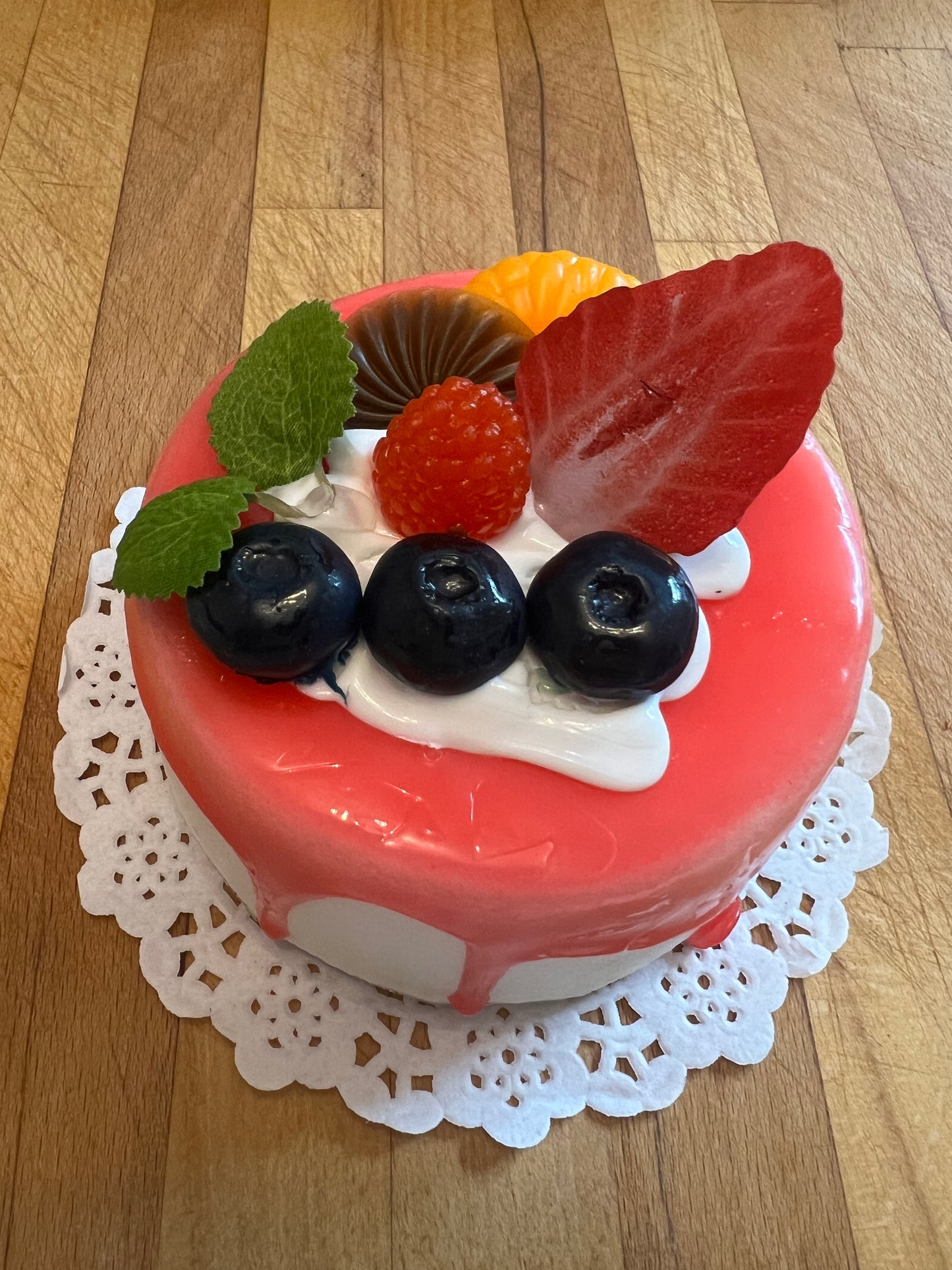 Large Strawberry Cake