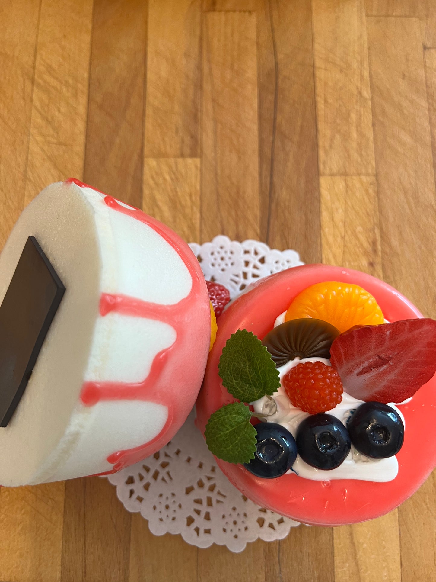 Large Strawberry Cake