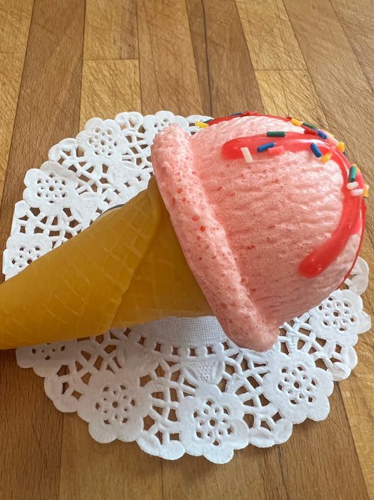 Strawberry Cone Ice cream