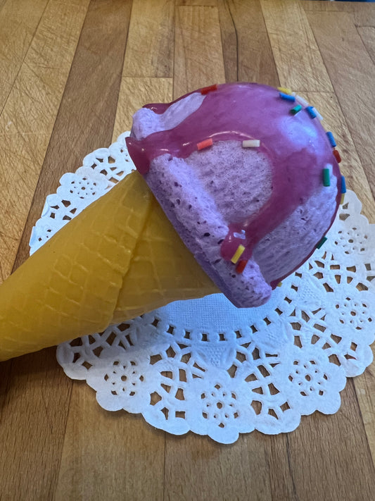 Berry Cone Ice cream