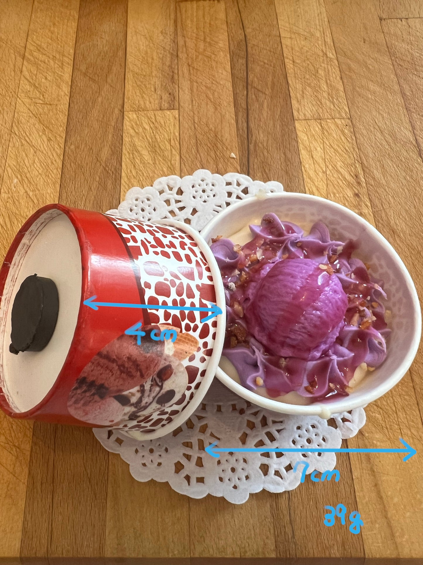 Grape Cup Ice cream
