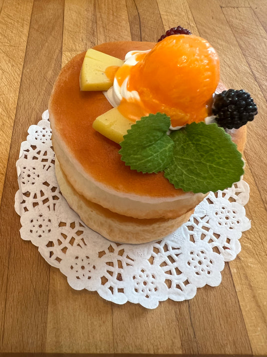 Mango Ice Cream Pancake