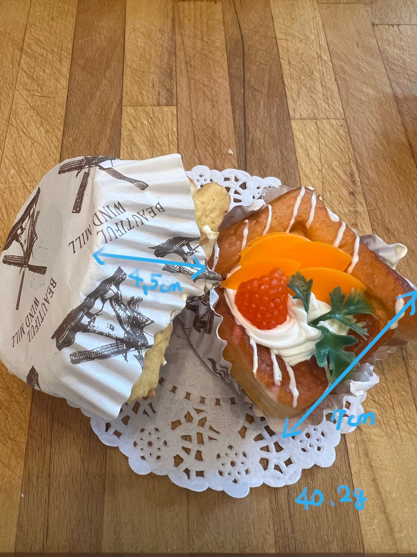 Peach Raspberry Danish