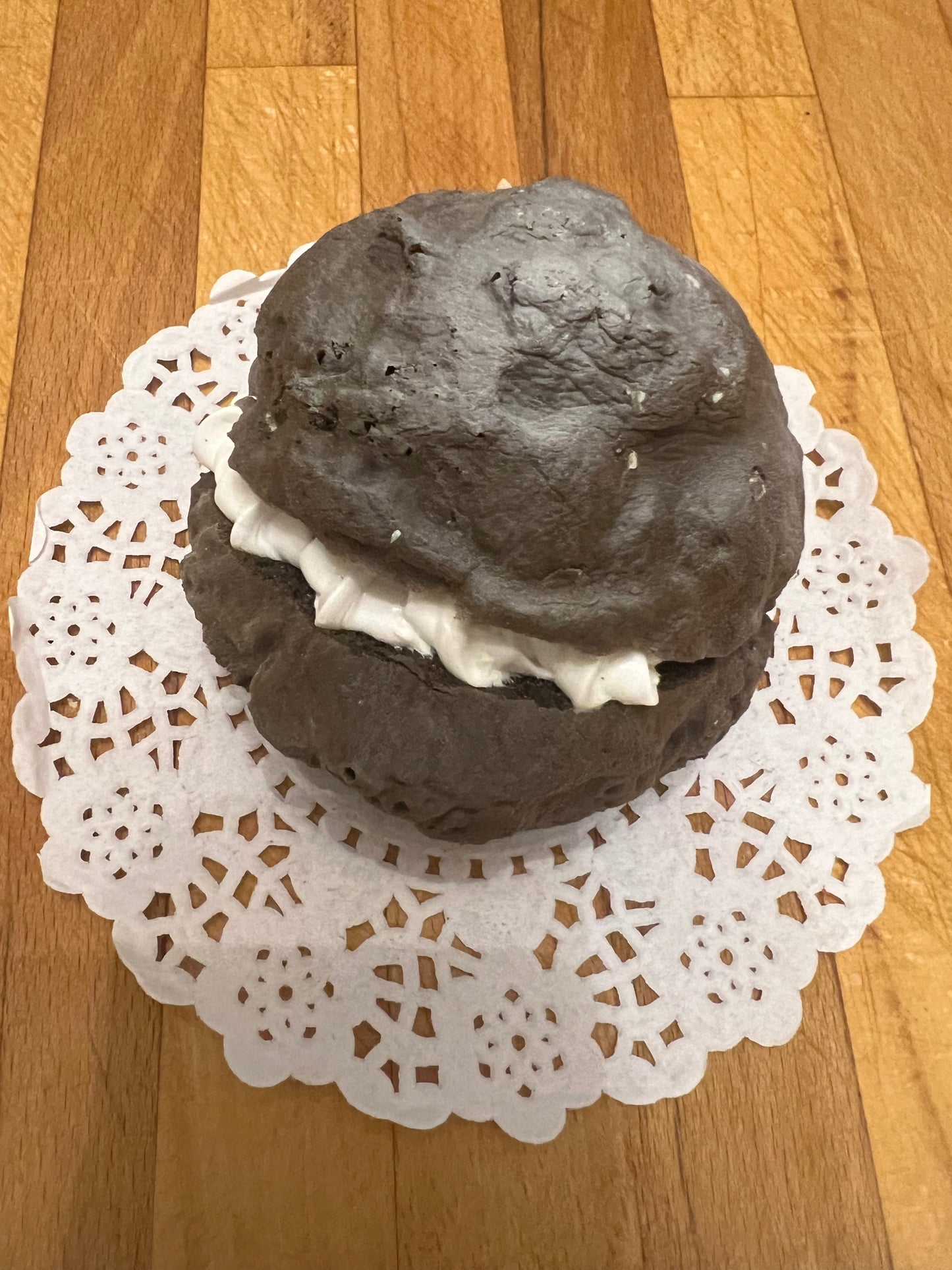 Vanilla Cream Chocolate Puff