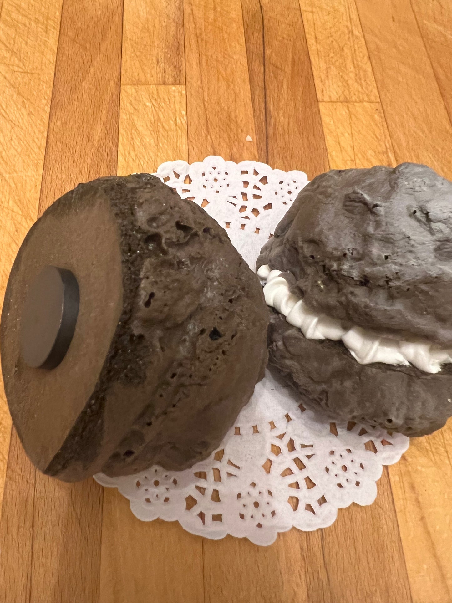 Vanilla Cream Chocolate Puff