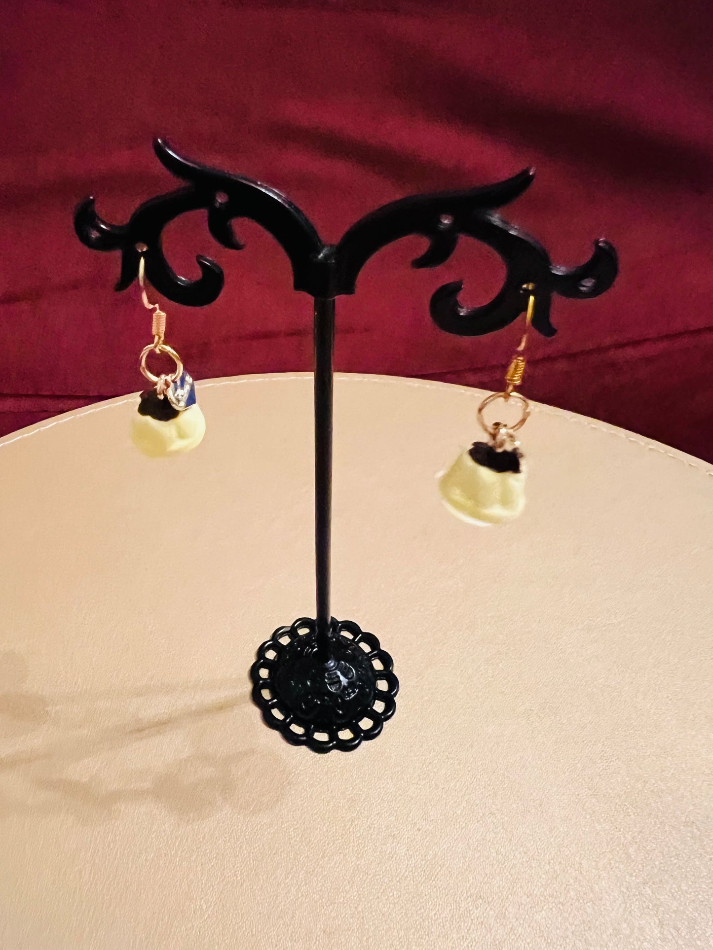 Earring Custard Pudding