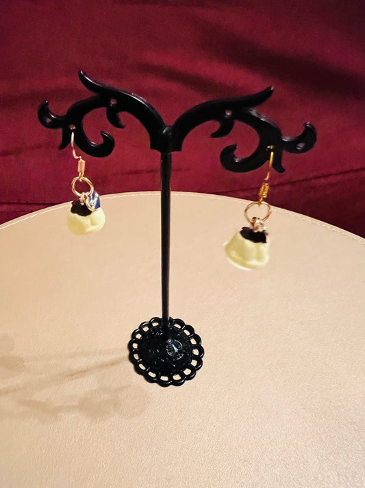 Earring Custard Pudding